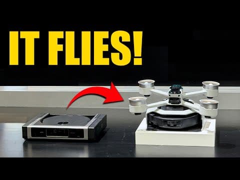 Thumbnail for MOVA Drops A Flying Robot Vacuum! - REALLY!