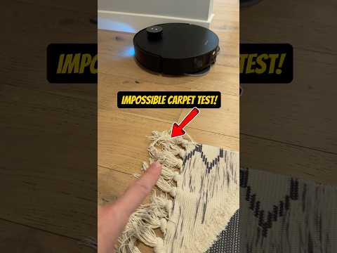 Thumbnail for Impossible carpet tassel test! Testing the Dreame X60 #robotvacuum
